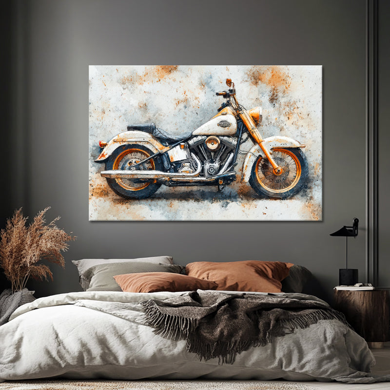 Harley-Davidson-Gemälde
