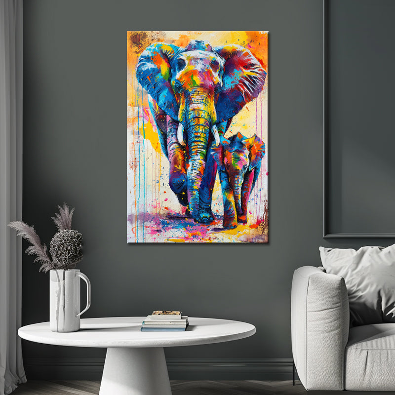 Elefant mit Kind
