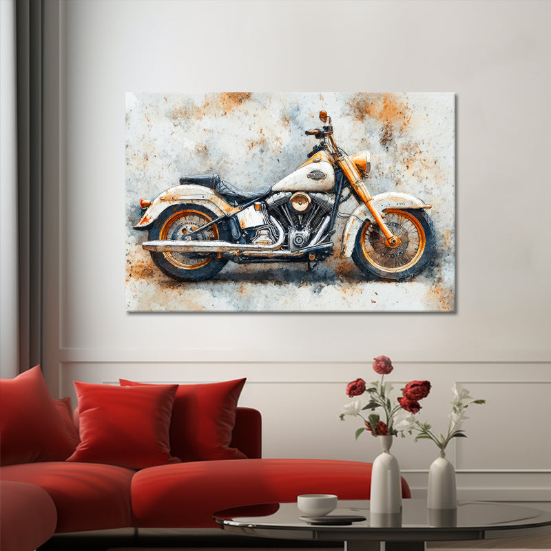 Harley-Davidson-Gemälde