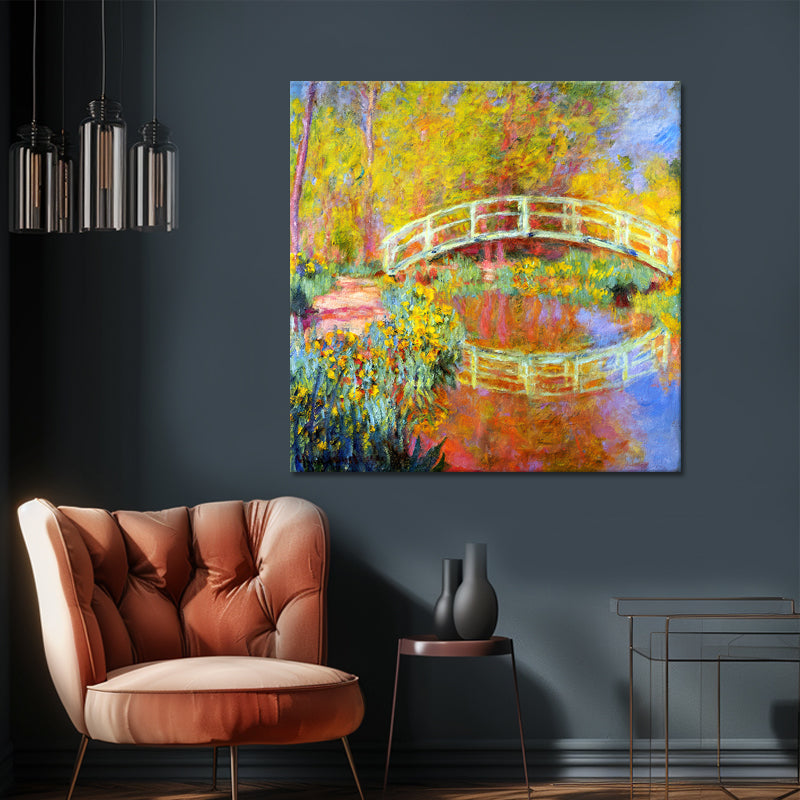 The Japanese Bridge - Monet
