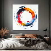 Abstract circle in circle