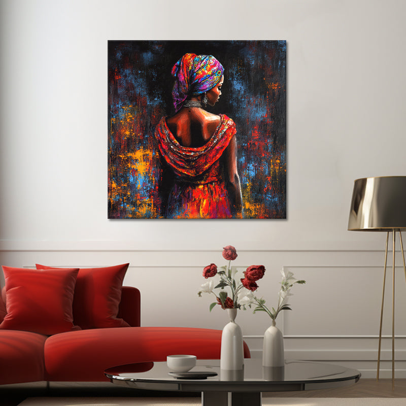 Afrikanische Frau mit Turban II