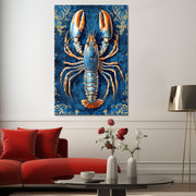 Hummer im Delfter-Blau-Stil IV