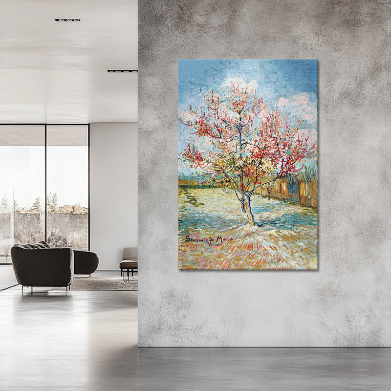 De roze perzikboom - Van Gogh
