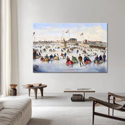 Ice Skating in New York Has Always Been Magical - Winslow Homery