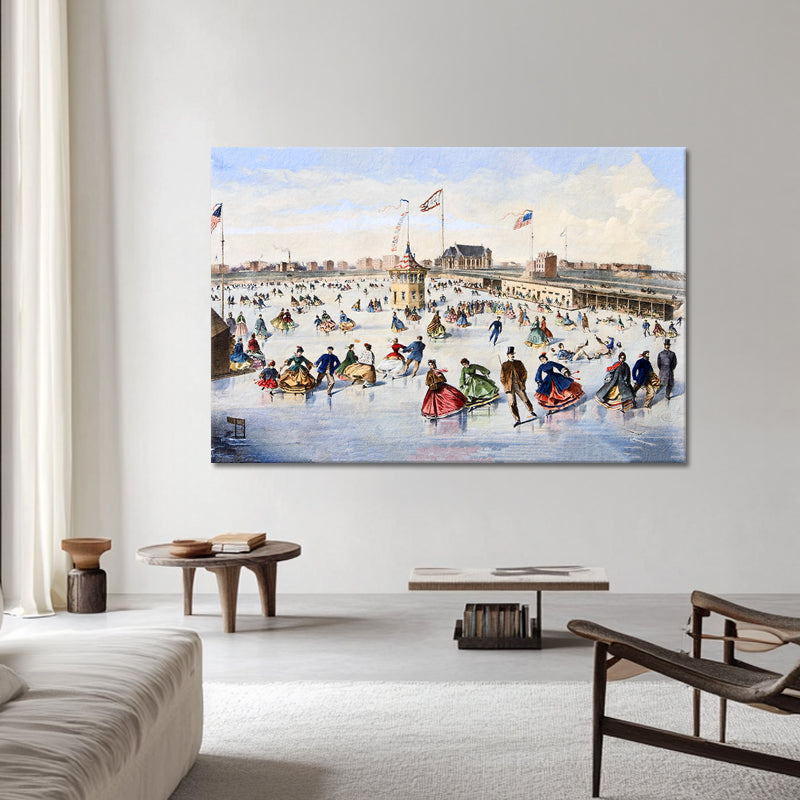 Ice Skating in New York Has Always Been Magical - Winslow Homery