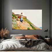 Mädchen mit Korb – Winslow Homer