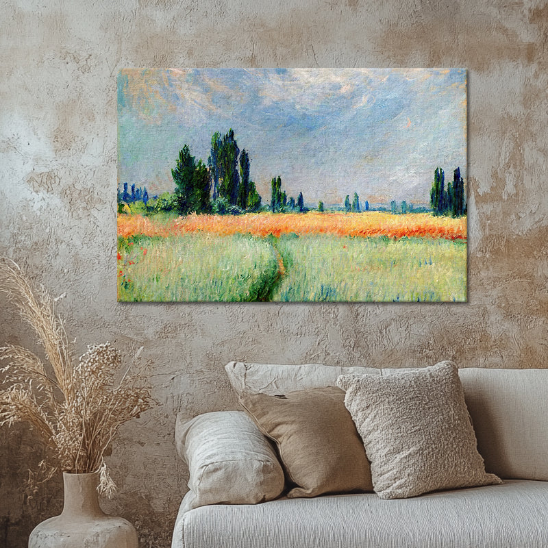 Das Weizenfeld – Monet