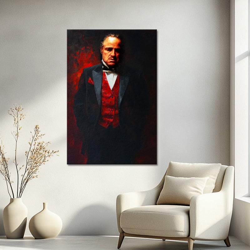 Don Corleone schilderij