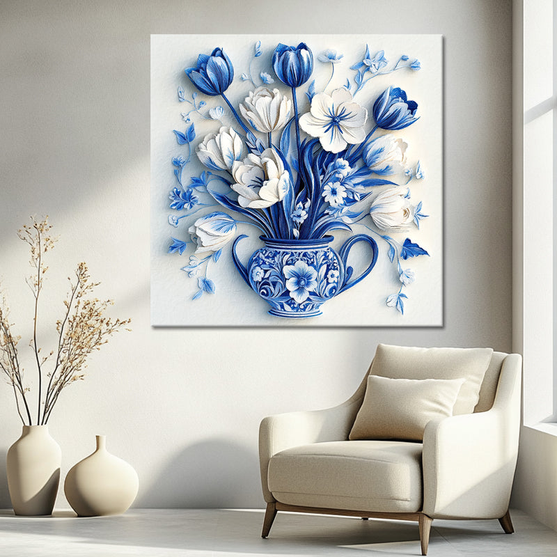 Die Delfter blaue Tulpen VI