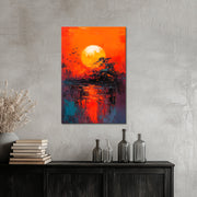 Sonnenuntergang in der Natur I