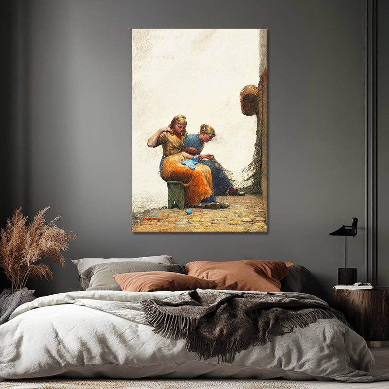Netze flicken - Winslow Homer