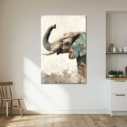 Abstrakte Elefantenkunst