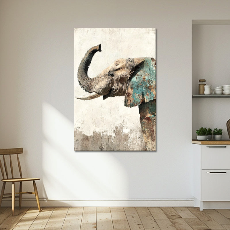 Abstrakte Elefantenkunst