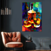 Whisky met glazen