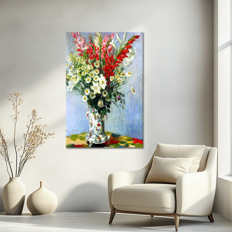Bouquet of Gadiolas - Monet