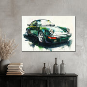 Porsche-Grün-Kunst