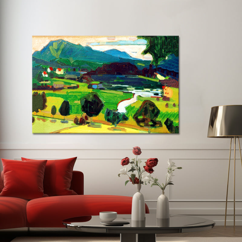 View across Staffelsee - Kandinsky