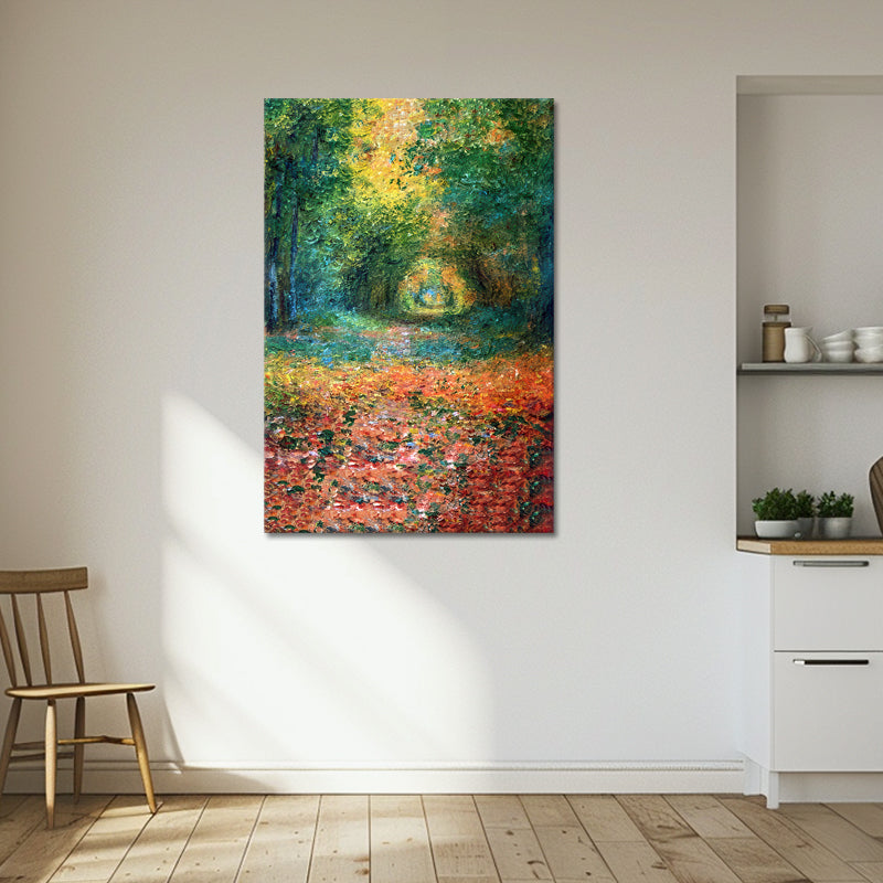Das Unterholz im Wald von Saint-Germain - Monet