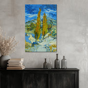 Two Poplars in the Alpilles near Saint-Rémy - Van Gogh