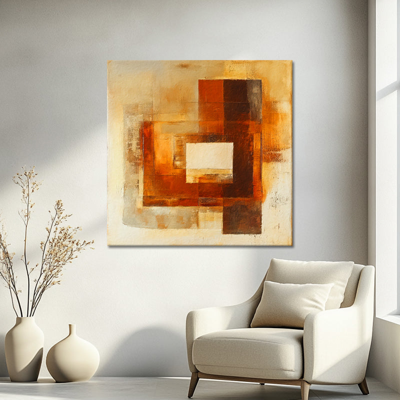 Abstract vierkant