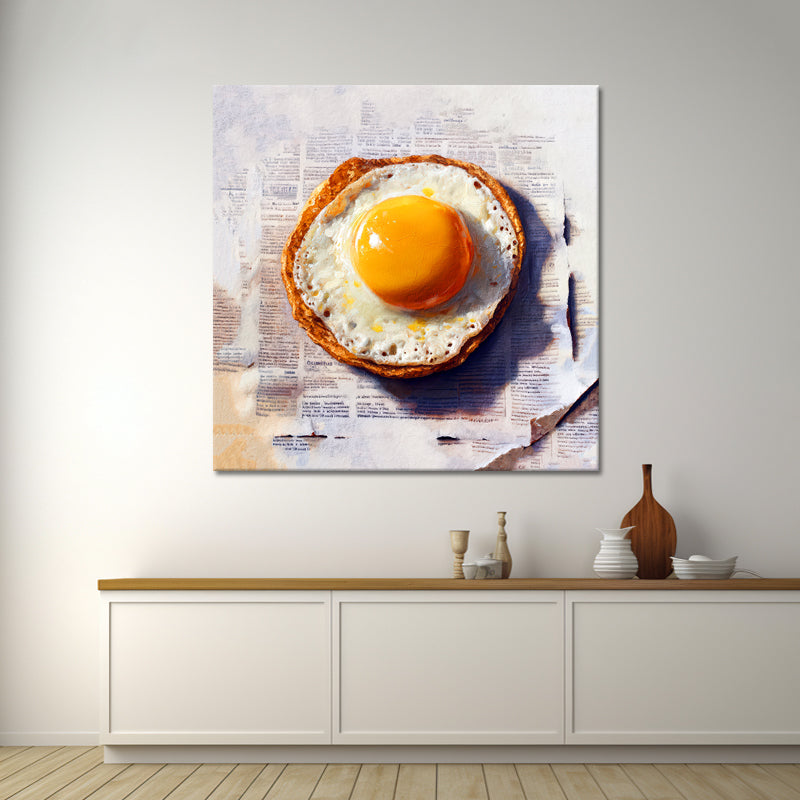 Gebakken ei schilderij II