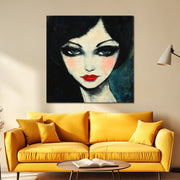 Woman #6 - Kees van Dongen ( inspiratie)