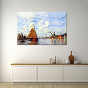 Die Zaan bei Zaandam - Monet