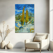 Two Poplars in the Alpilles near Saint-Rémy - Van Gogh