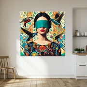 Frau in Mosaik II