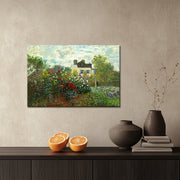 De tuin van Monet in Argenteuil - Monet