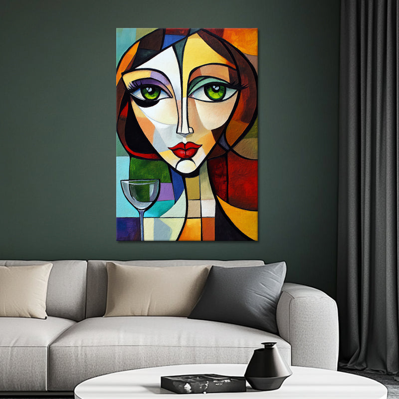 Frau Kubismus Kunst