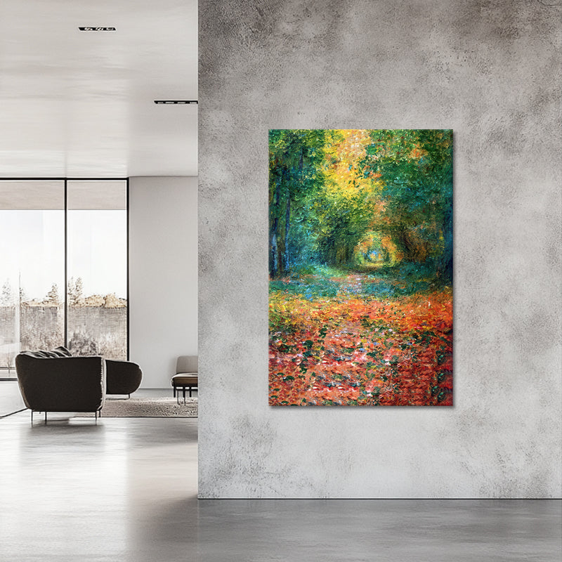 Das Unterholz im Wald von Saint-Germain - Monet