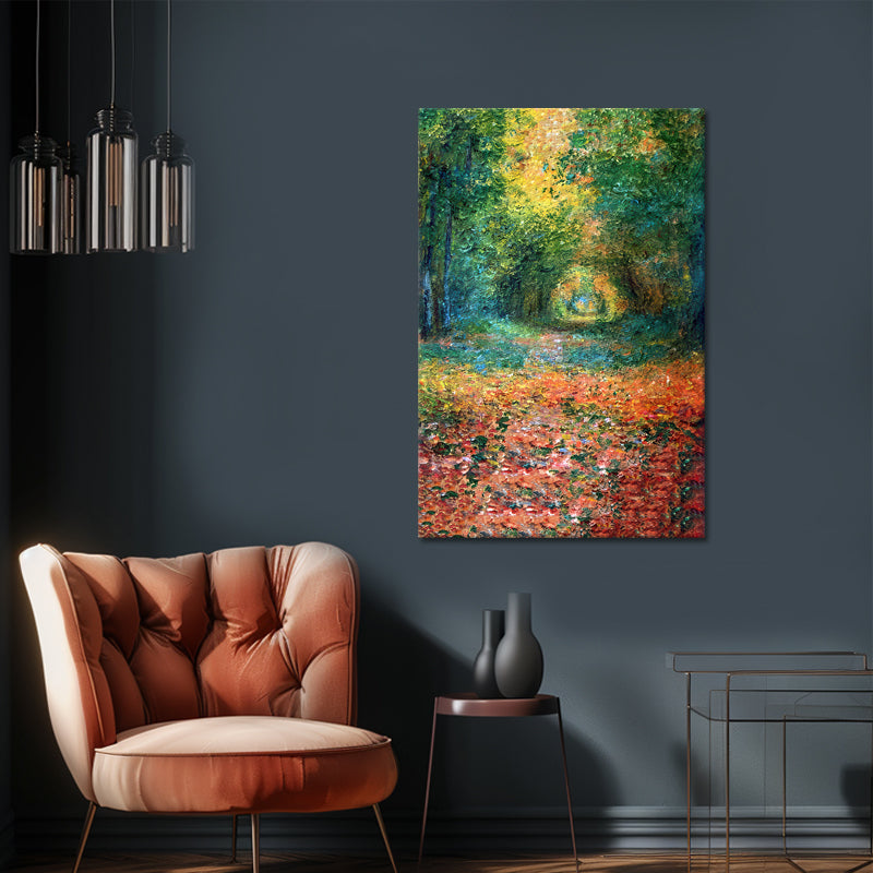 Das Unterholz im Wald von Saint-Germain - Monet