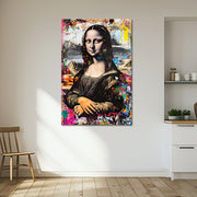 Mona Lisa schilderij mixed