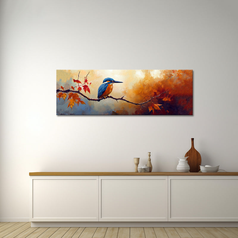 Eisvogel auf Ast