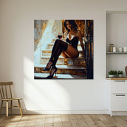 Mooie sexy vrouw