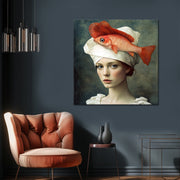 Frau mit Fisch I