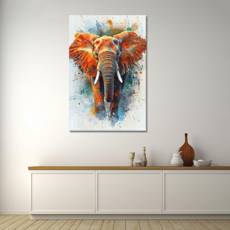 Elefant abstrakt