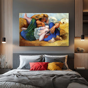 Schlafende Bauern - Picasso