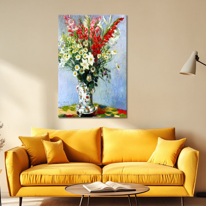 Bouquet of Gadiolas - Monet