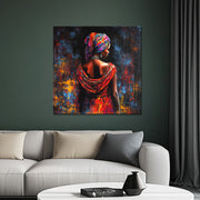 Afrikanische Frau mit Turban II