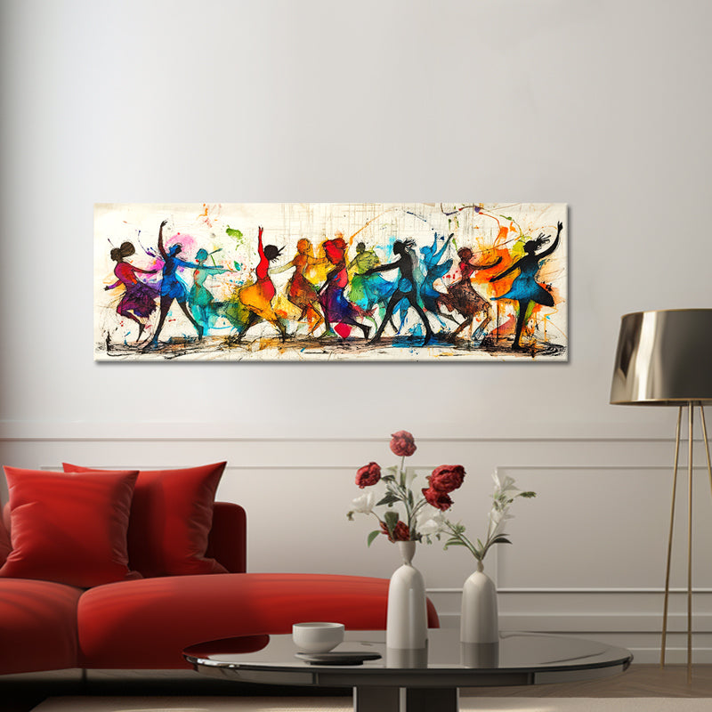Schilderij danseressen