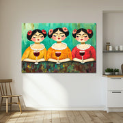 Dikke dames schilderij VII