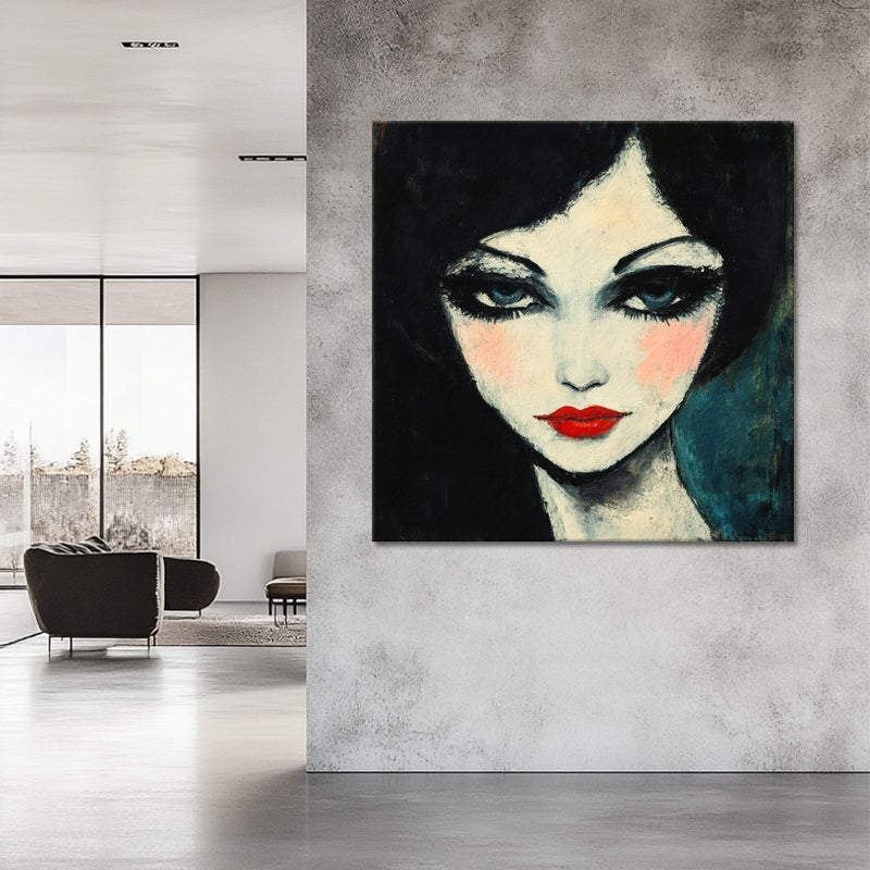 Woman #6 - Kees van Dongen ( inspiratie)
