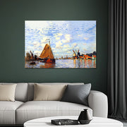 Die Zaan bei Zaandam - Monet