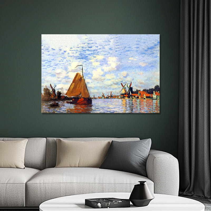 Die Zaan bei Zaandam - Monet
