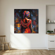 Afrikanische Frau mit Turban II