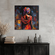Afrikanische Frau mit Turban II