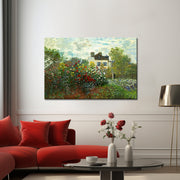 De tuin van Monet in Argenteuil - Monet